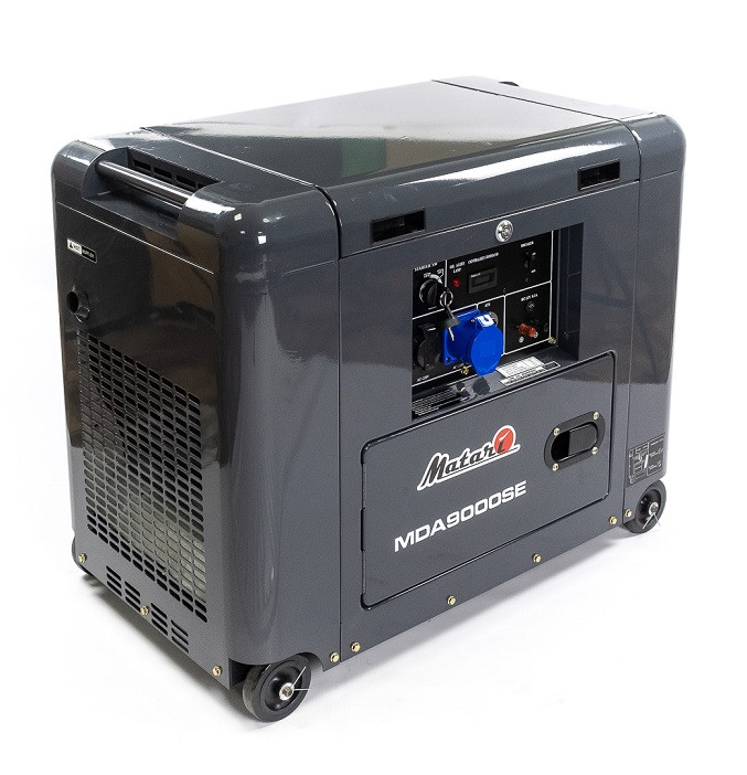 Генератор дизельний MATARI 1 фаза (220В), 6,5кВт, (MDA9000SE-ATS)